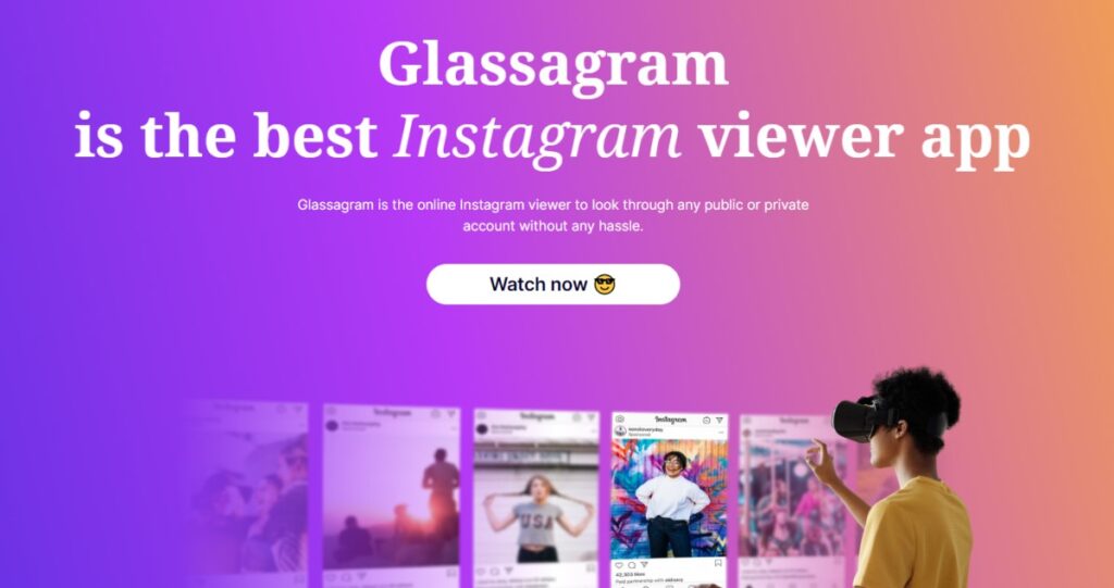 Glassagram Website