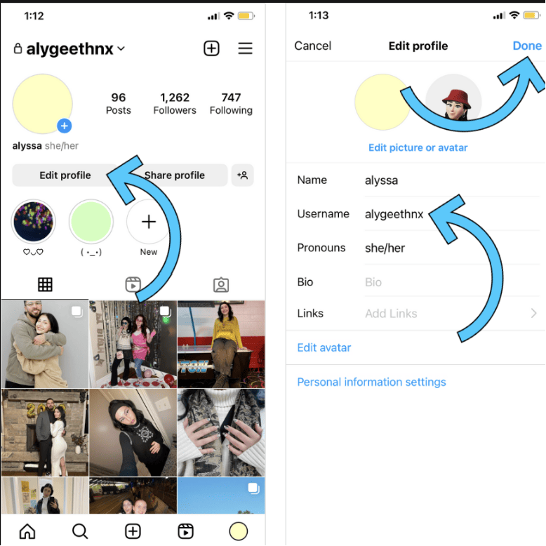 Create a fake Insta profile