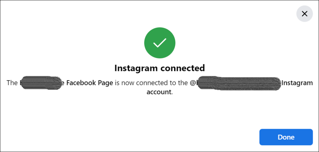 Connect Instagram to Facebook